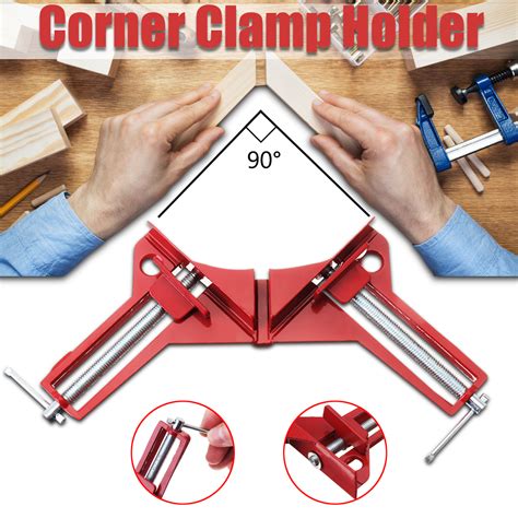 Degree Right Angle Clamp Woodworking Miter Picture Frame Corner Tank