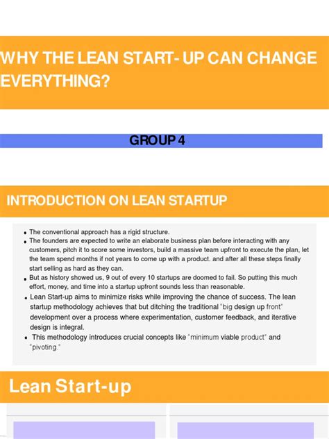 Lean Start-Up PDF | PDF