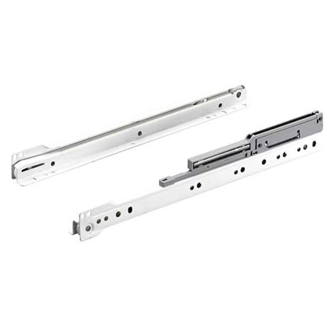 Everbilt 16 in. Bottom Mount Soft Close Cabinet Drawer Slides (2-Pieces) 9280533 - The Home Depot