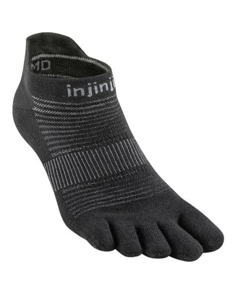 (Unisex) Injinji run original weight no show socks (size chart in desc ...