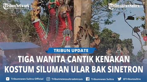 Viral Kostum Karnaval Siluman Ular Bak Sinetron Misteri Ilahi Di Bantul