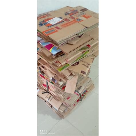 Jual Kardus Bekas Makanan Dan Minuman 1 Kg Cocok Untuk Packing Shopee