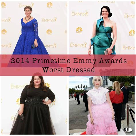 2014 Primetime Emmy Awards : Worst Dressed • DreaminLace