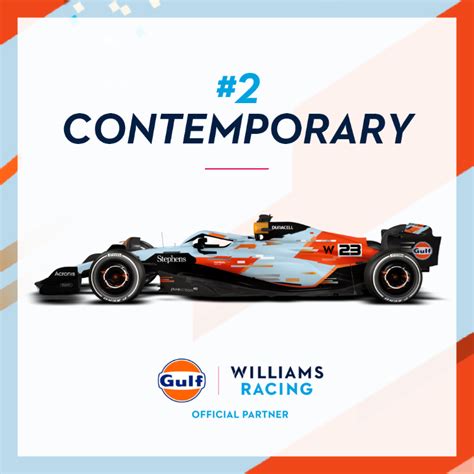 Williams Laat Fans Stemmen Over Nieuwe Speciale Gulf Livery F1journaal Be Dagelijks