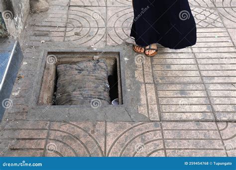 Broken Sidewalk Tripping Hazard Stock Photo Image Of Quality