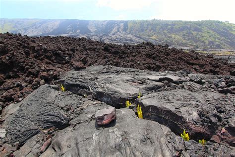 Lava Flows Aa And Pahoehoe Lava Chain Of Craters Road Ha Flickr