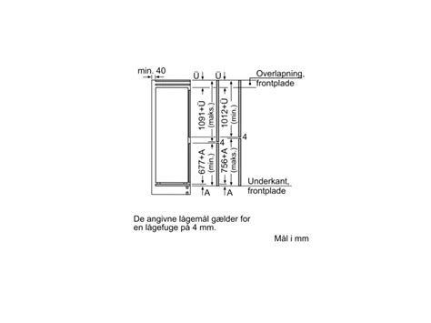 Siemens iQ300 KI86NVSE0 Kjøleskap fryser bunnfryser innebygd