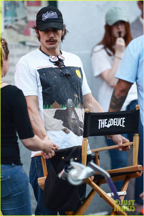 James Franco And Maggie Gyllenhaal Film The Deuce In Nyc Photo 3692161 James Franco Maggie