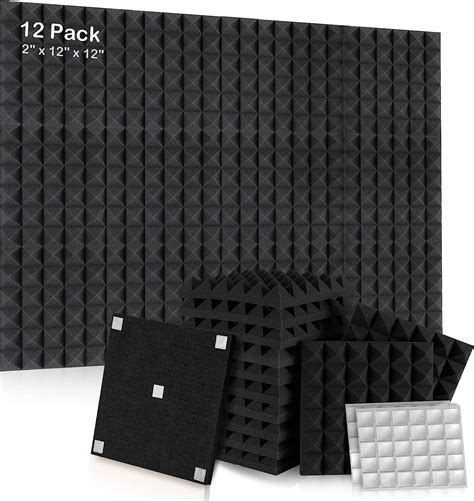 Pack Sound Proof Panels With Upgraded Adhesive X X Acoustic