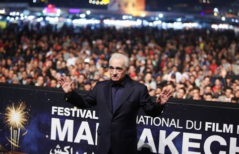 Photo Martin Scorsese Lors De Son Hommage Sur La Place Jemaa El Fna