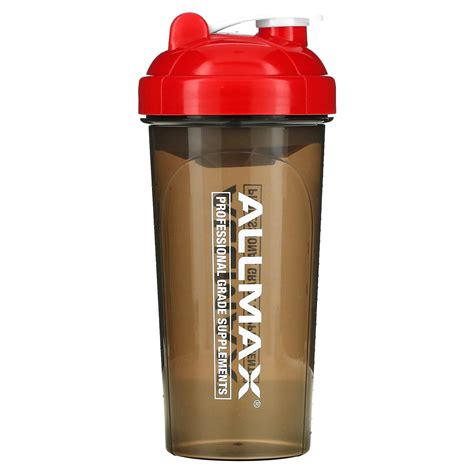 ALLMAX Nutrition, Leak-Proof Shaker, BPA-FREE Bottle with Vortex Mixer