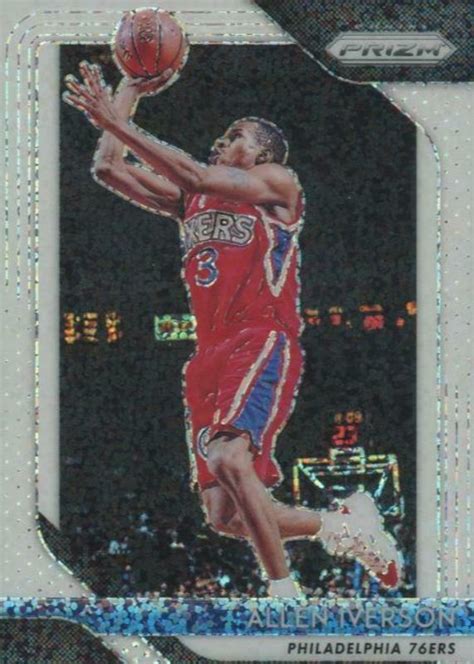 Allen Iverson Prizm White Sparkle Ssp Price Guide Sports