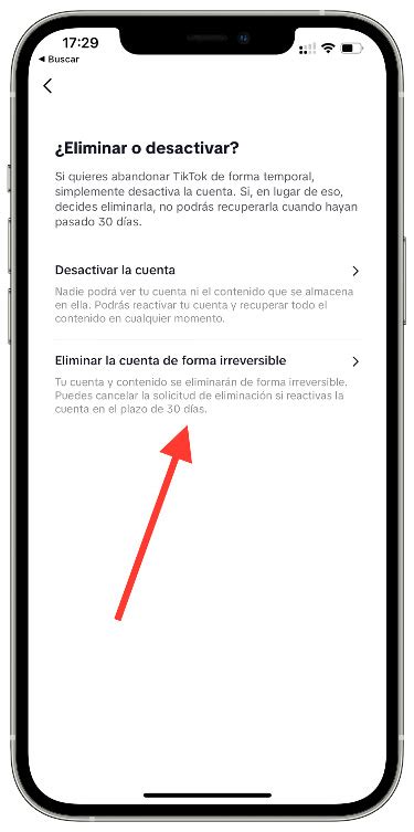 Cómo Eliminar Una Cuenta De Tiktok