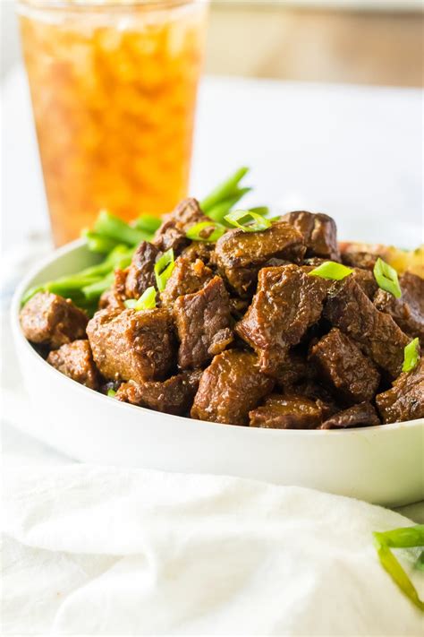 Honey Bourbon Steak Tips Crock Pot Kitchen Fun With My 3 Sons