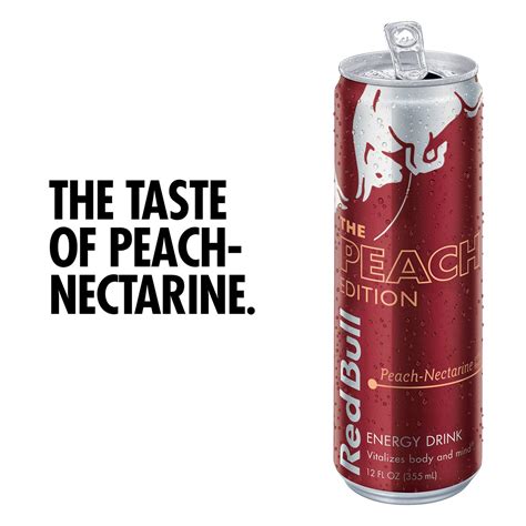 Buy Red Bull Energy Drink Energy Drink Peach Nectarine Fl Oz