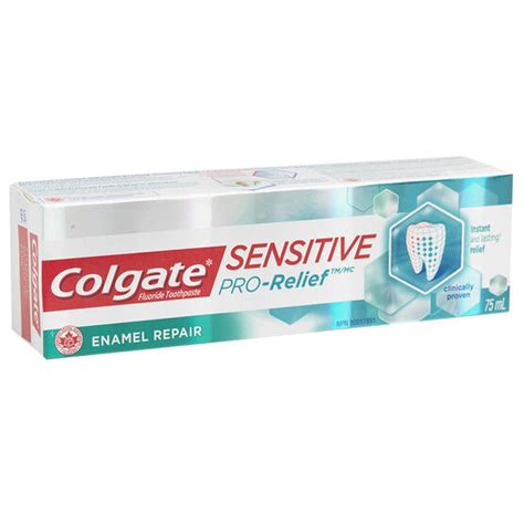 Colgate Toothpaste Sensitive Pro Relief Enamel Repair 75ml London Drugs