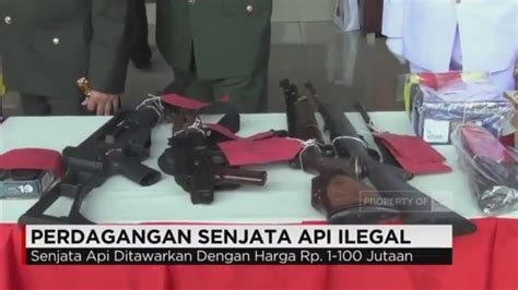 Jual Senjata Api Ilegal Di Medsos Tiga Tersangka Ditangkap Polisi