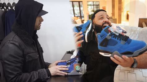 Dj Khaled Bought Himself Christmas Present Eminem X Jordan 4s Retro