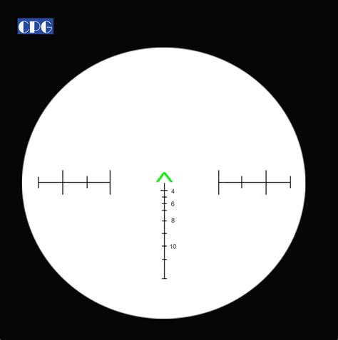 Ar Coated Green Triangular Optical Glass Reticle China Ar Coating And