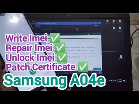 Samsung A E Patch Certificate Write Imei Repair Imei Unlock