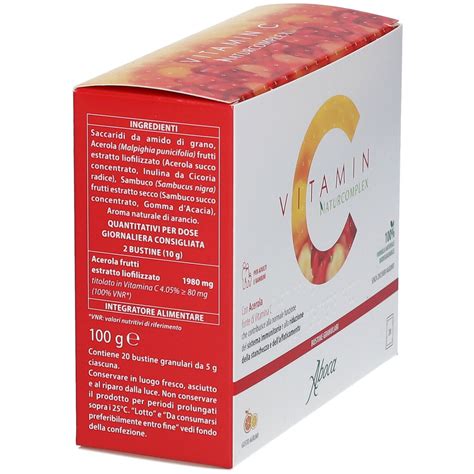 Aboca Vitamin C Naturcomplex 100 G Redcare