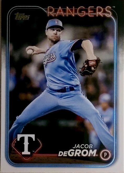 Jacob Degrom Prices Topps Baseball Cards