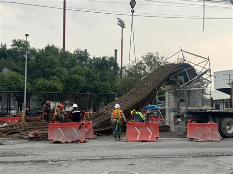 Metro En Monterrey Colapsa De Nuevo Estructura De L Nea Metrorrey P