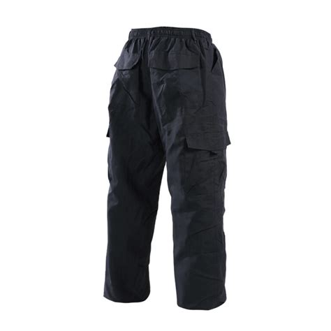 Pantalon Poplin Cargo Liviano Black Bull Azul Acetogen