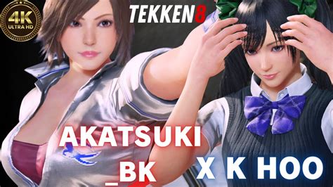 Tekken Replay Akatsuki Bk Asuka Vs X K Hoo Xiaoyu K Ultra Hd