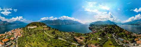 Bellagio Aerial View 2 Italy 360 Panorama | 360Cities