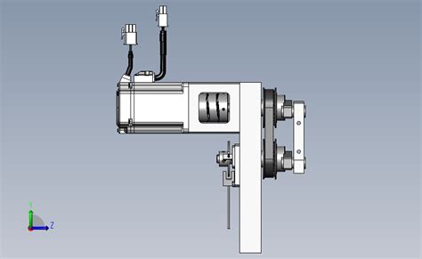 同步带搬运模组 Solidworks 2020 模型图纸下载 懒石网