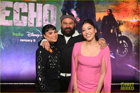 Alaqua Cox Vincent D Onofrio More Stars Celebrate Marvel S Echo