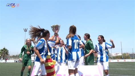 Final Copa Catalunya Infantil Femeni Rcd Espanyol Oar Vic Youtube