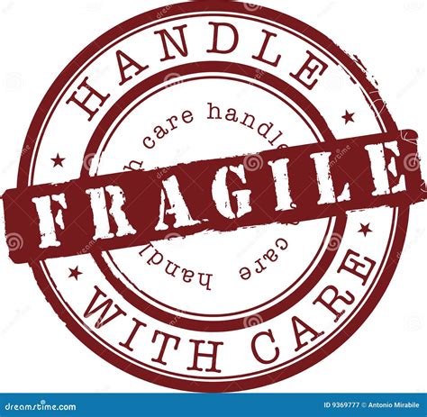 Fragile Stamp Royalty Free Stock Photography Image