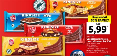 Czekolada Kingsize Neo Fin Carre Cena Promocje Opinie Sklep