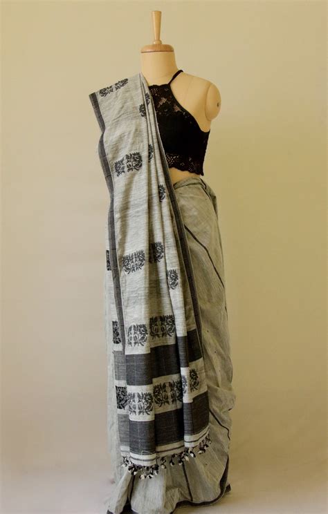 Handloom Eri Silk And Mulberry Silk Saree From Assam India Etsy