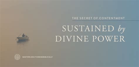 Sustained by Divine Power - The Master's University