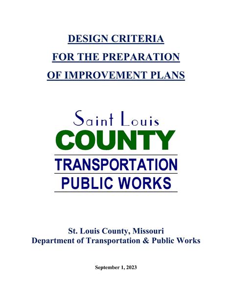 Stlco Design Criteria Manual By Stlcogov Issuu