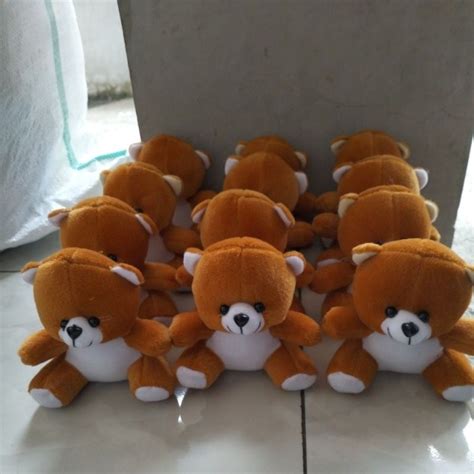 Jual BONEKA BEAR MINI BERUANG MINI BUKET BONEKA TEDDY Bear BUKET WISUDA