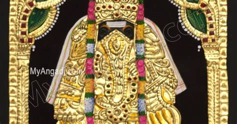 Karpaga Vinayagar Tanjore Painting