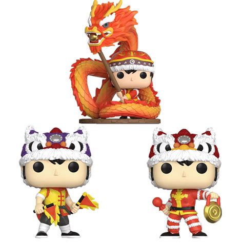 Funko Pop Figuras De Acci N De Dragon Dance Juguetes Coleccionables De