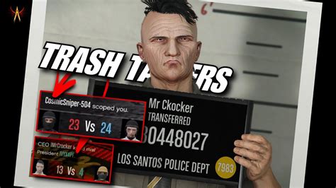 Two Trash Talkers Get Railed Hard Gta Online Youtube