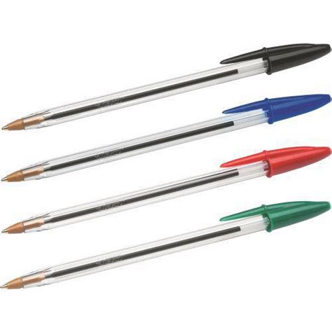 Bic Cristal Ballpoint Pen Medium Assorted Bc Ballpoint Pens