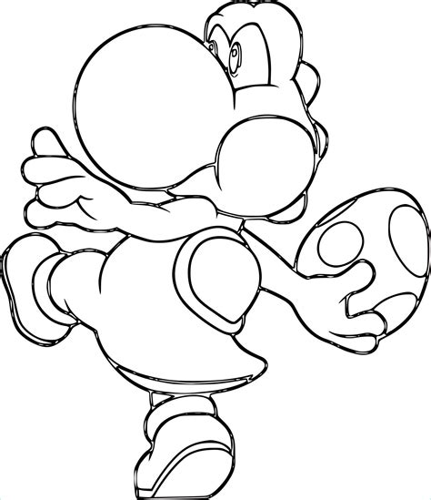 14 Nouveau De Coloriage Mario Yoshi Stock Coloriage