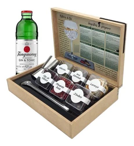 Kit Gin Tonica Tanqueray 6 Especiarias Dosador Colher