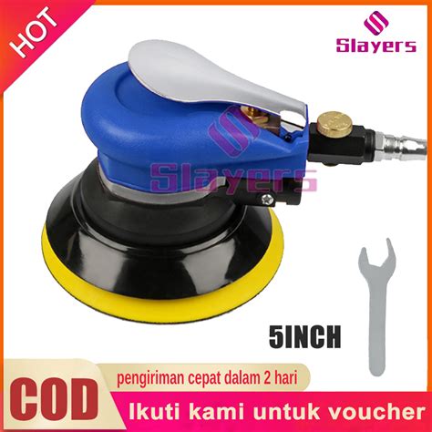 Rpm Udara Acak Orbital Sander Putaran Polisher Pneumatik