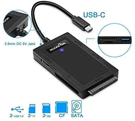 Rocketek Usb C To Sata Adapter Usb Converter Adapter In Usb C