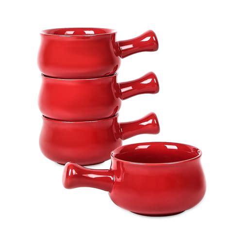 Vicrays French Onion Soup Bowls With Handles Ounce For Soup Chili