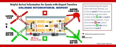 Mco Car Rental 32 Map Of Orlando Airport Livingroom Ideas