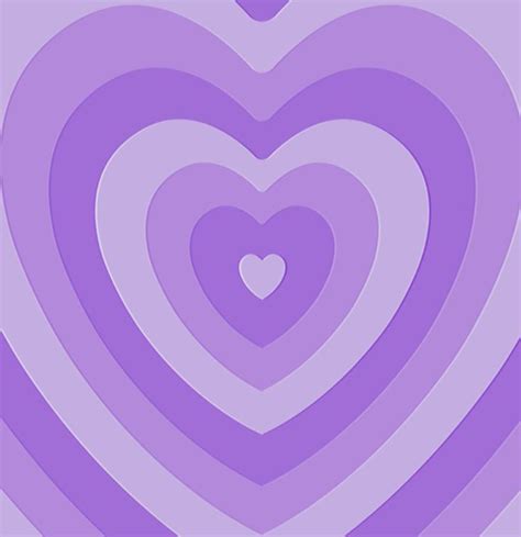 An Abstract Purple Background With Hearts In The Middle